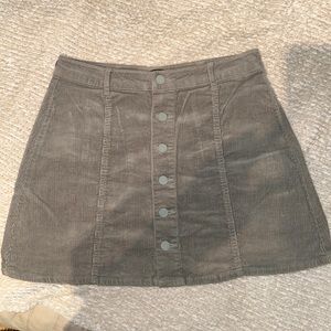 Black Label C’est Toi corduroy mini skirt - Size L